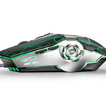 Mouse Gamer RGB cableado Usb K-snake Q7 Optico 7 Botones